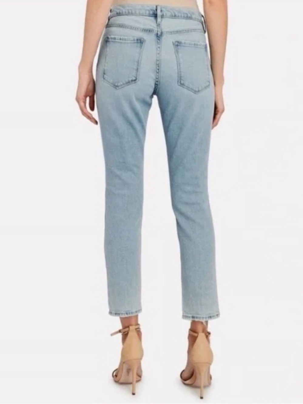 Frame Jeans- Le garçon crop- Size 29- Fall Denim- Distressed Raw Hem - Picture 2 of 14